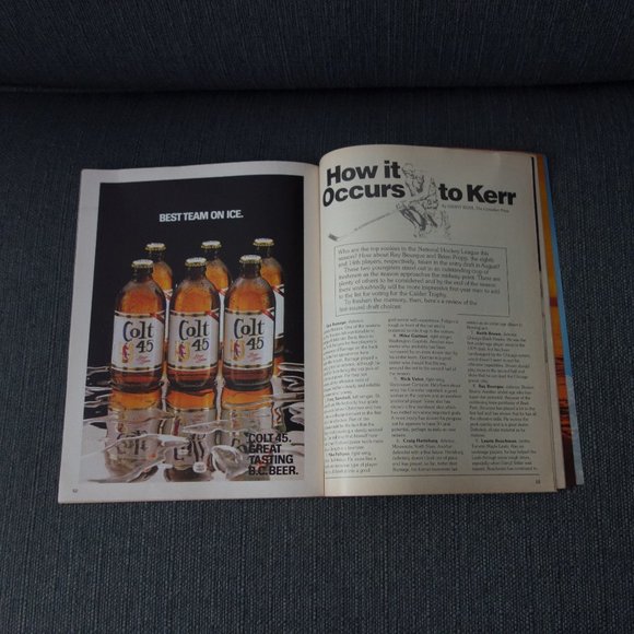 Vintage Vancouver Canucks vs Edmonton Oilers Friday December 28 1979 Program - Picture 15 of 16